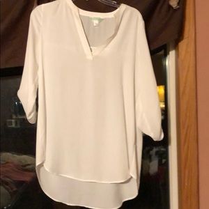 3/4 sleeve silky top